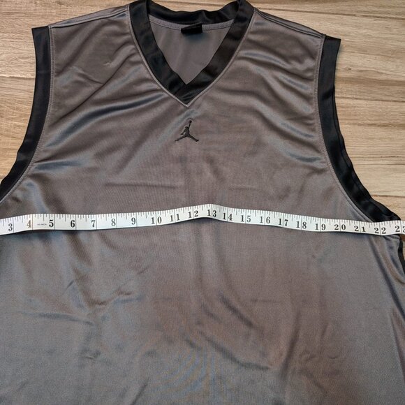 2005 Vintage Air Jordan 20th Anniversary Mens Basketball Jersey Size Large Gray - Picture 8 of 9